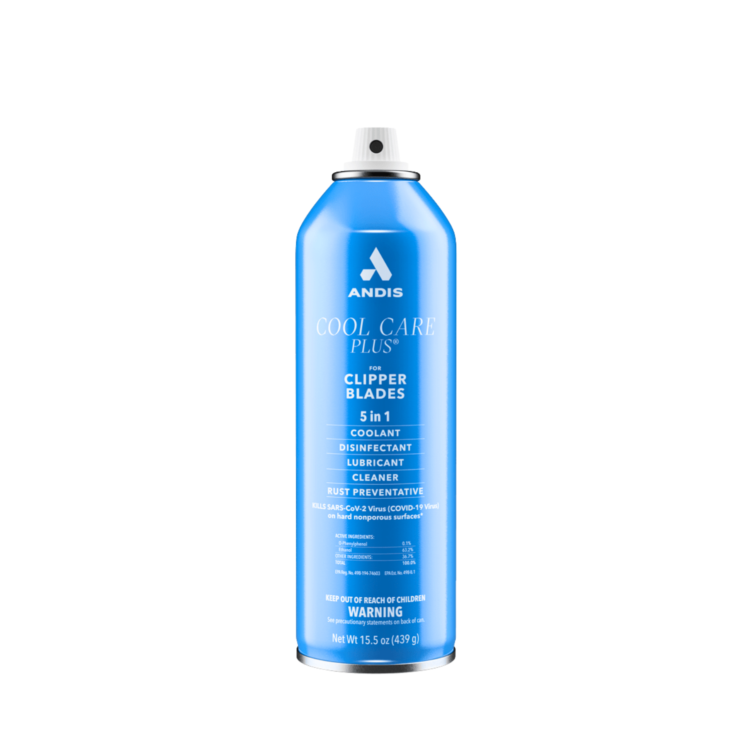Cool Care 5 En 1 Lubricante Enfriador Cuchilla Andis 439g - siemprecompra