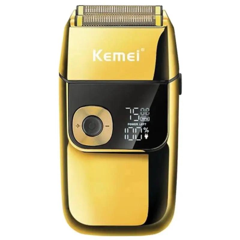 Afeitadora Kemei KM-2028 dorada 