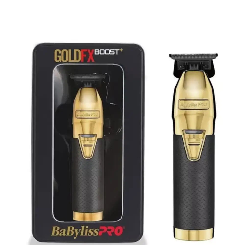 Trimmer BaBylissPRO Gold Fx Boost+ con empaque, perfecta para la Maquina Patillera Gold