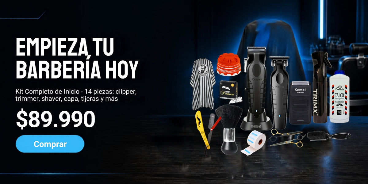 Kit Completo de Inicio Barbería - Empieza tu barbería hoy