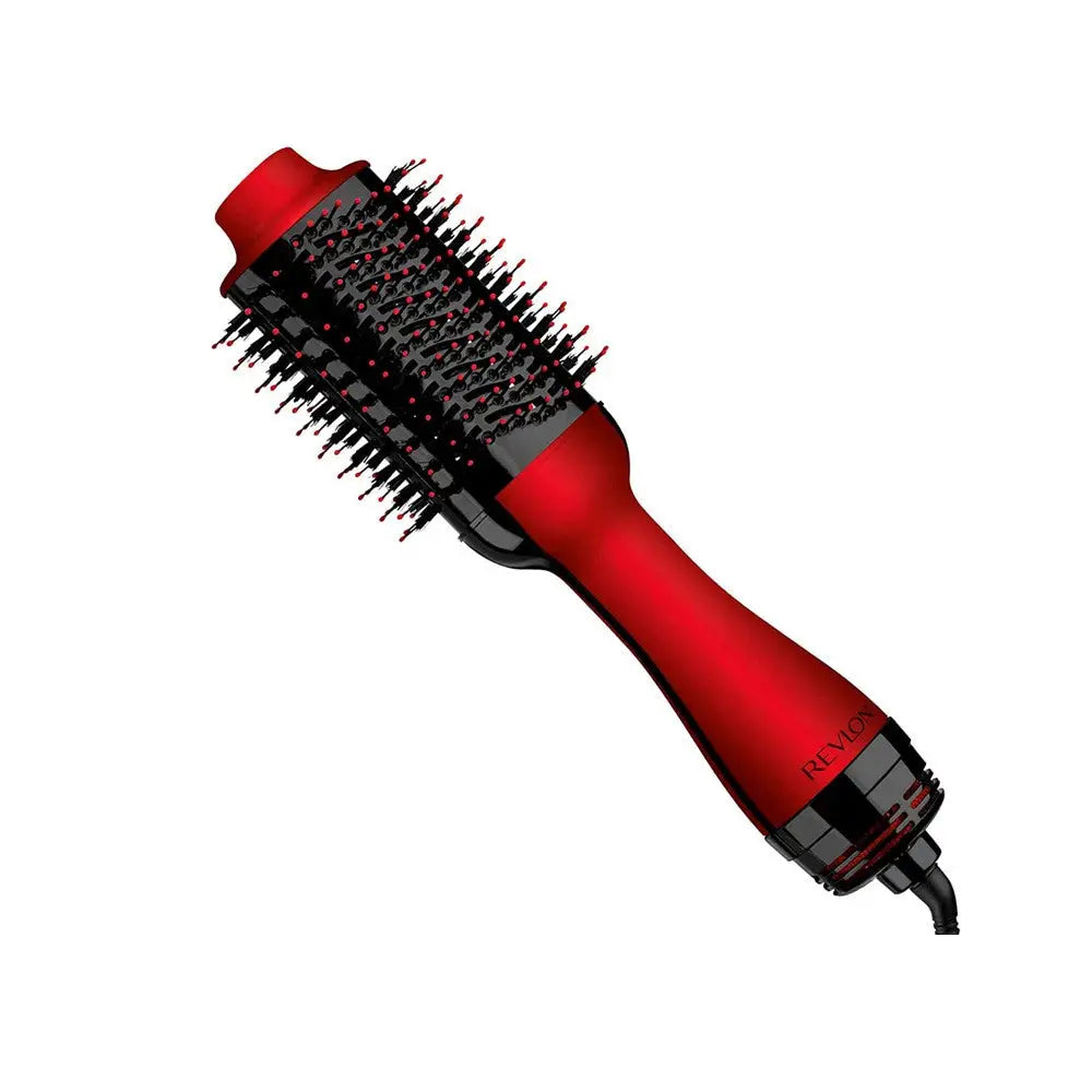 Cepillo Secador Revlon Rojo para Pelo Voluminizador Anti Frizz y Estilo Perfecto