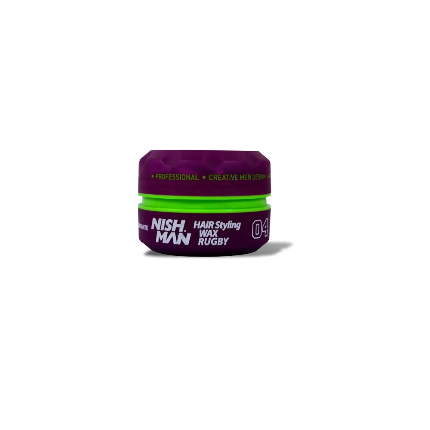 Cera Cabello Nishman 04 RUGBY Fijación Brillo Firmeza Wax - Fijadores para el Cabello