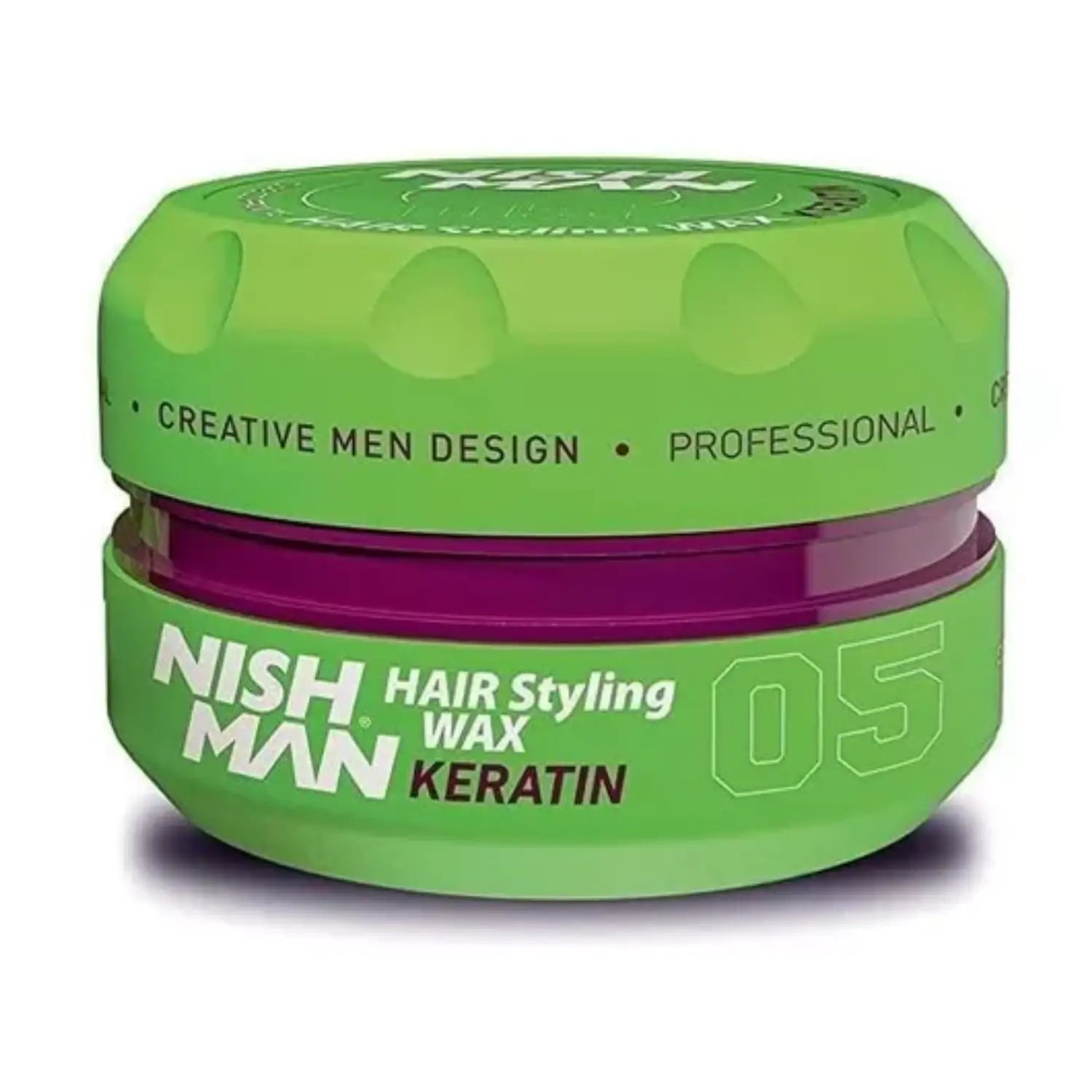 Cera Cabello Nishman Keratin 05 Fijación Brillo Firmeza - Fijadores para el Cabello