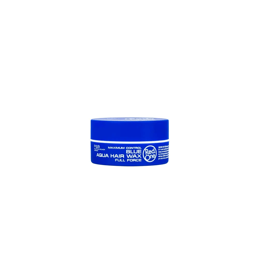 Fijadores Para El Cabello - Cera Peinado Red One Aqua Hair Wax Blue 150ml