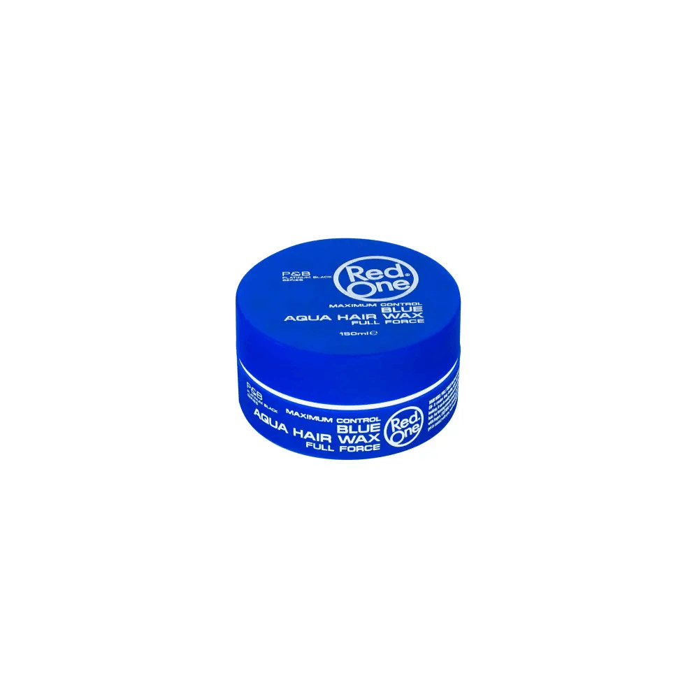 Fijadores Para El Cabello - Cera Peinado Red One Aqua Hair Wax Blue 150ml