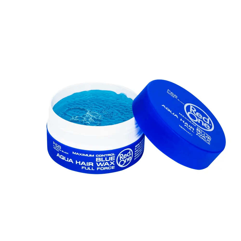 Fijadores Para El Cabello - Cera Peinado Red One Aqua Hair Wax Blue 150ml