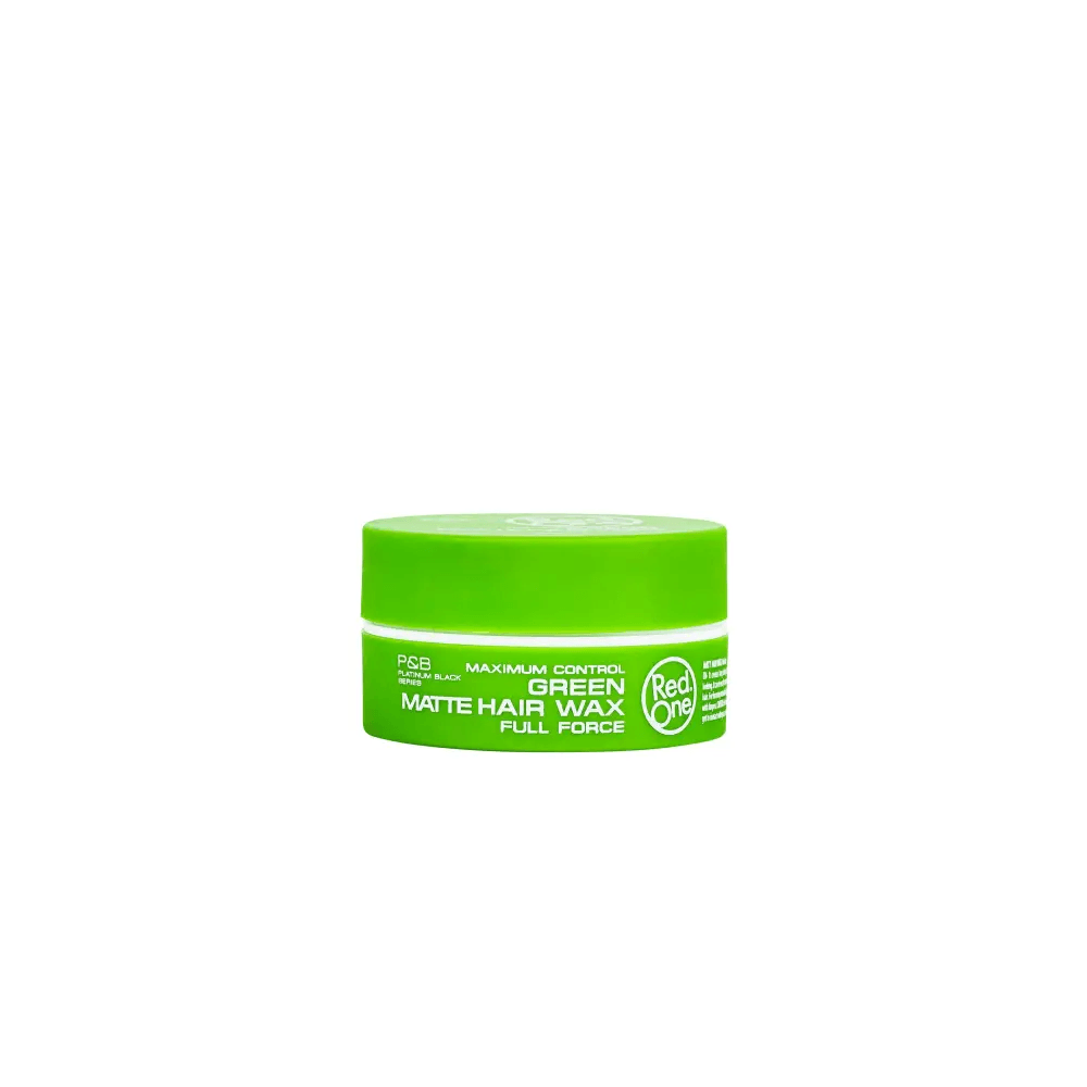 Fijadores Para El Cabello - Cera Peinado Red One Matte Hair Wax Green 150ml