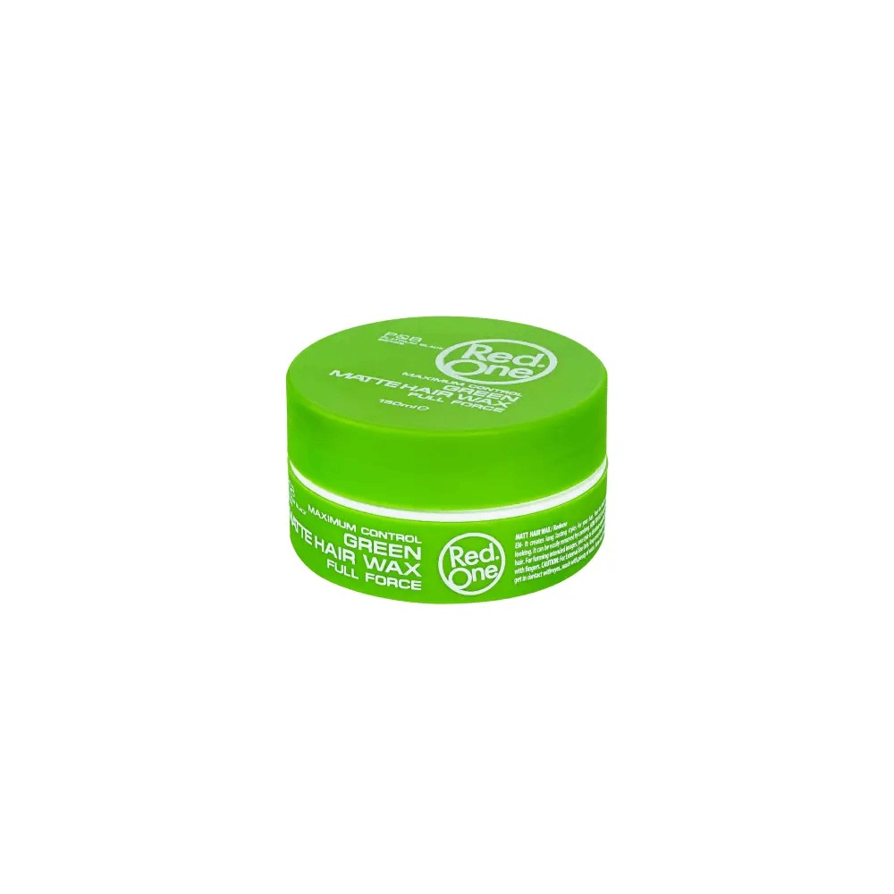 Fijadores Para El Cabello - Cera Peinado Red One Matte Hair Wax Green 150ml