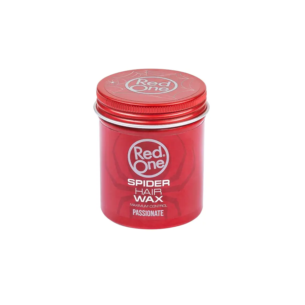 Envase de Cera Peinado Red One Spider Hair Wax con tapa de rosca