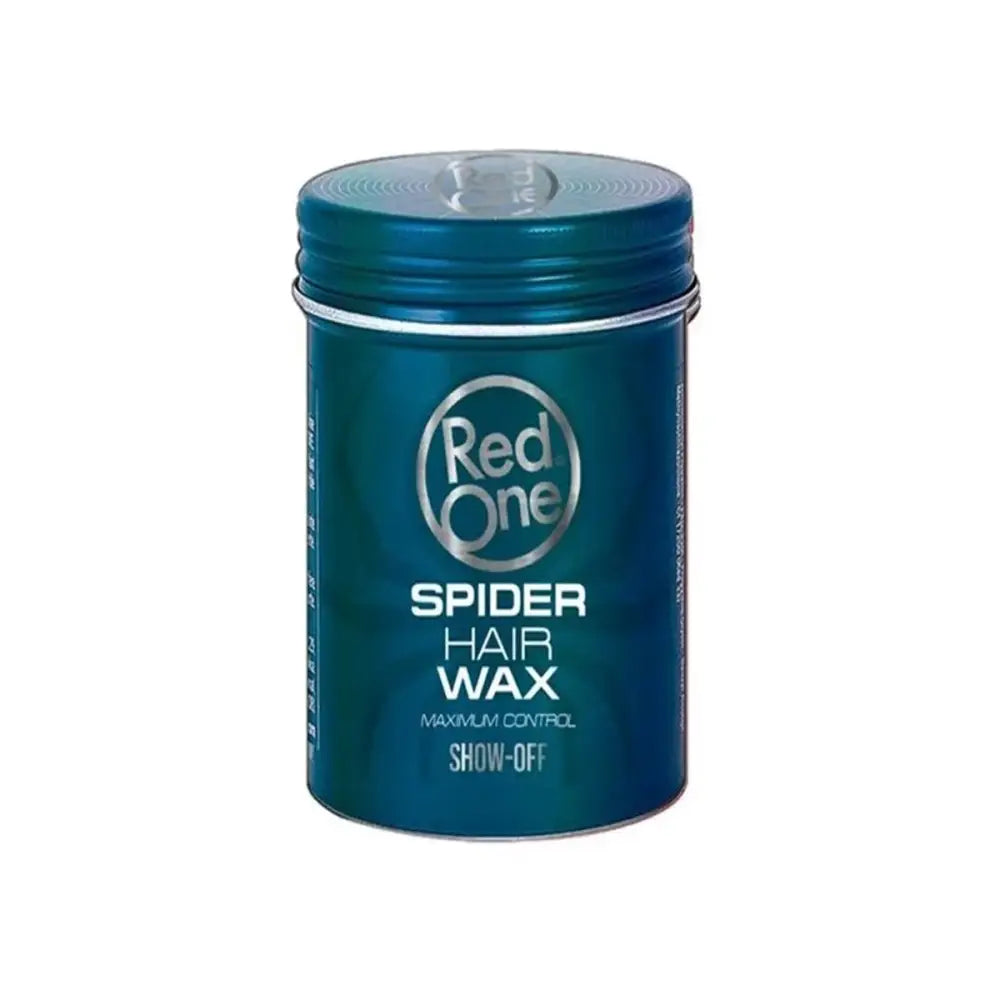 Contenedor teal de Cera Peinado Red One Spider Hair Wax de 100 ml para peinados