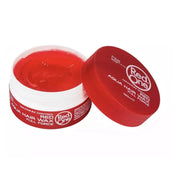 Contenedor de Cera Red One Aqua para cabello rojo con tapa abierta mostrando cera roja
