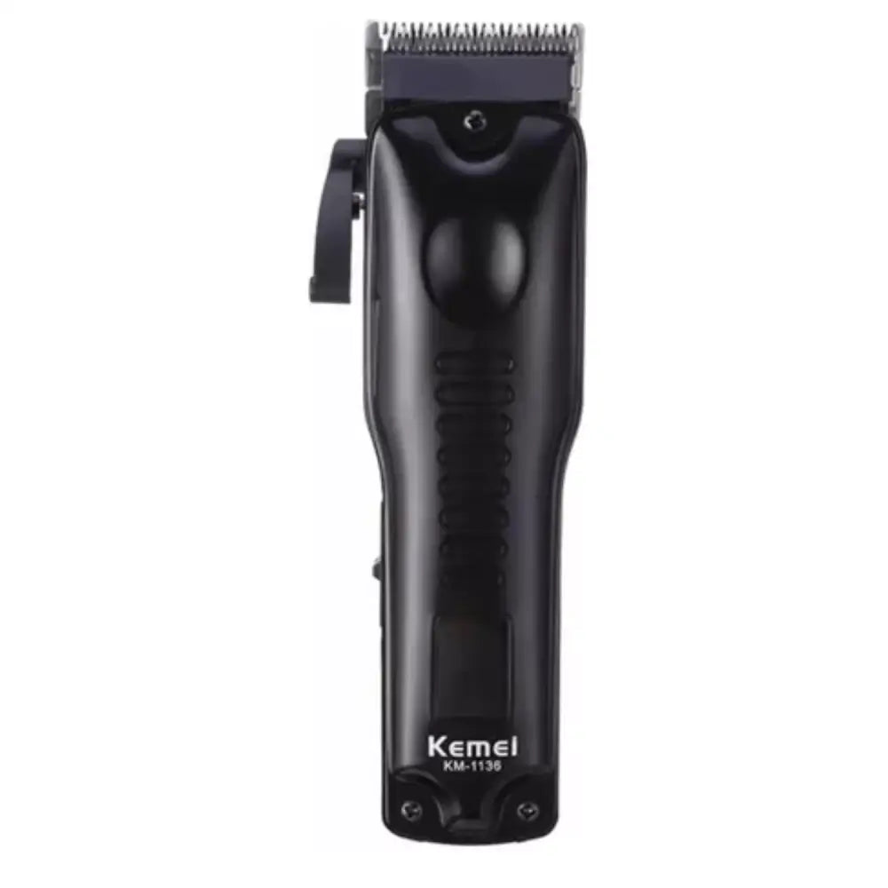 Cortadora de pelo Kemei KM-1136 con cuchillas metálicas para un corte preciso