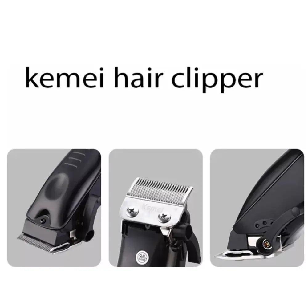 Cortadora de pelo Kemei KM-1136 con cuchillas metálicas para un corte preciso
