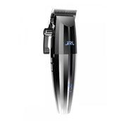 Cortadora JRL Fresh Fade 2020C negra y plateada con logo JRL en el diseño