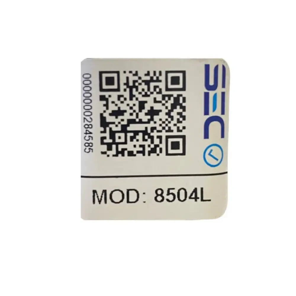 Etiqueta de código QR con modelo 8504L y marca SEC en Cortadora Wahl Professional Edición Metal Senior Inalámbrico