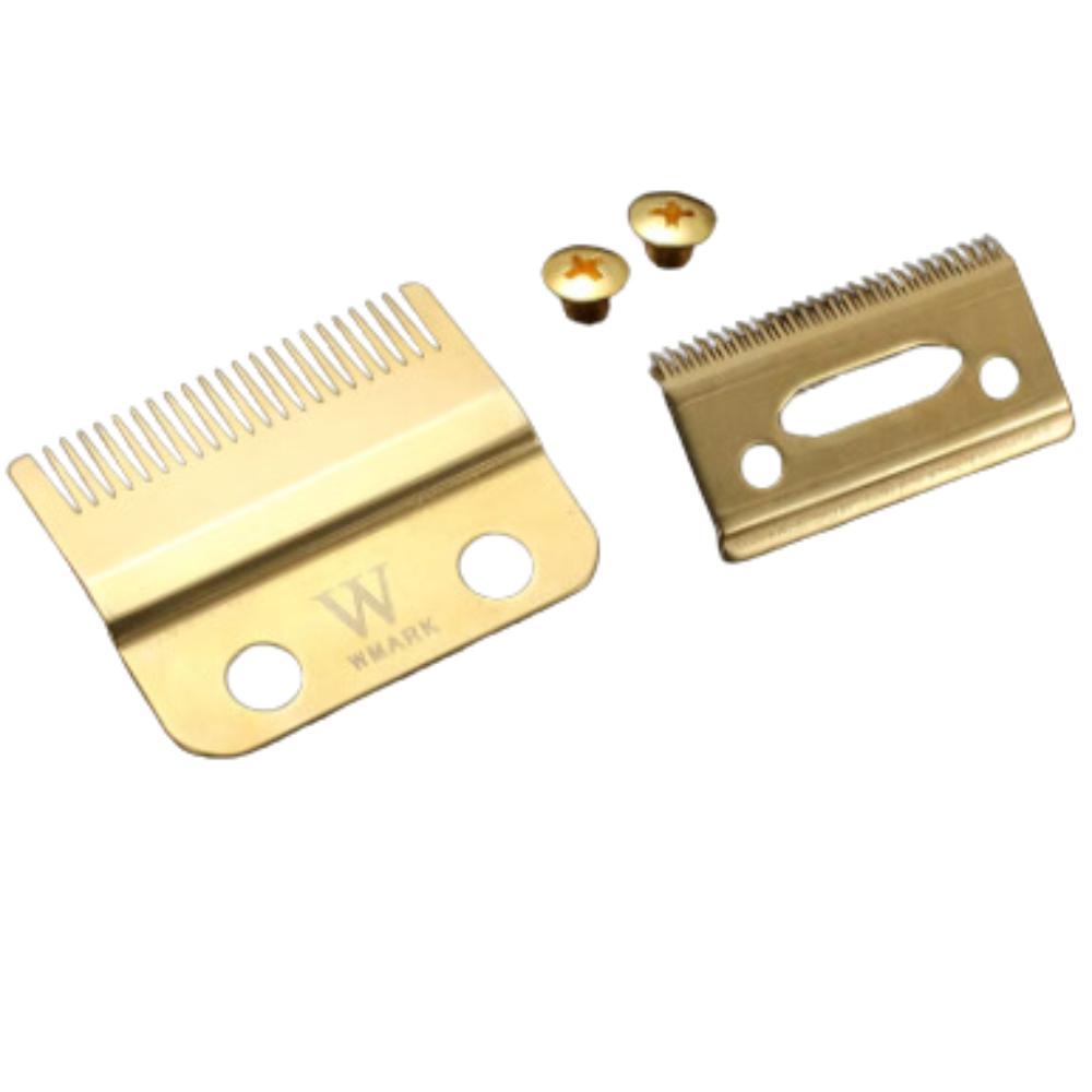 Cuchilla De Acero Para Maquina De Corte Wmark W-10 Dorado - Accesorios Afeitado