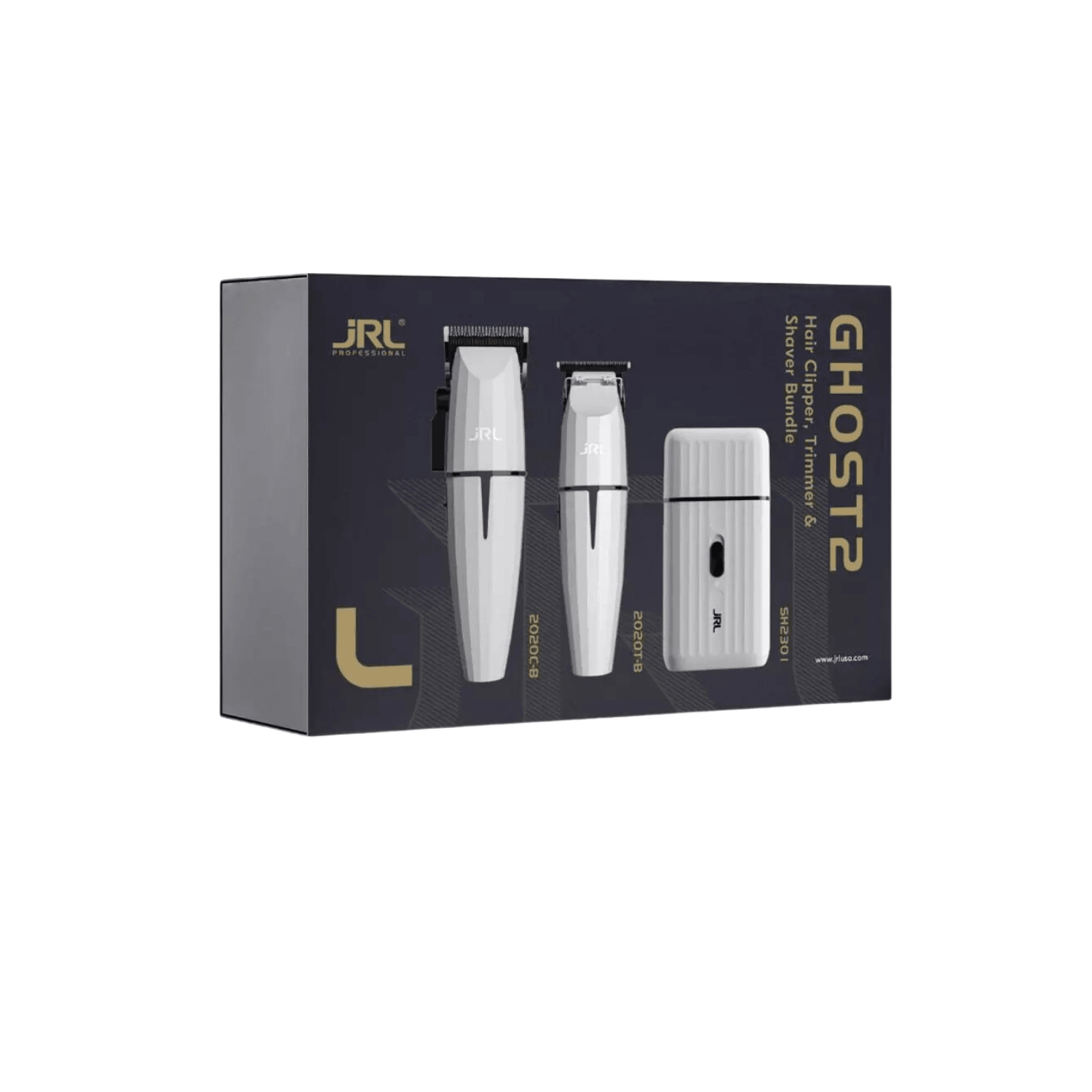 CORTAPELO PROFESIONAL - JRL Combo Ghost 2 Onxy Clipper + Onxy Trimmer + Shaver