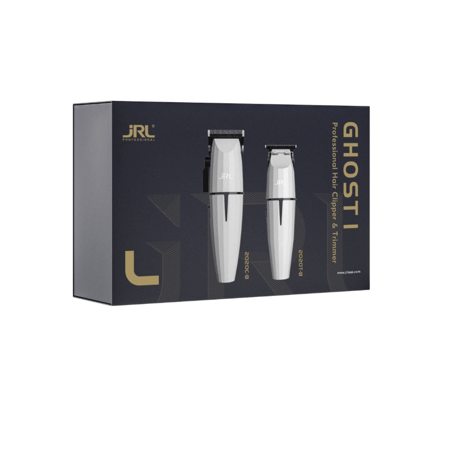 CORTAPELO PROFESIONAL - JRL Ghost Kit Onyx Clipper + Onyx Trimmer En Blanco