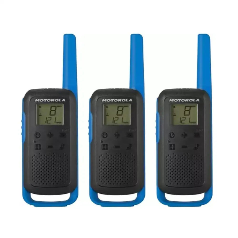 Kit 3 Radios Motorola T270tp Talkabout 22 Canales 40km - siemprecompra