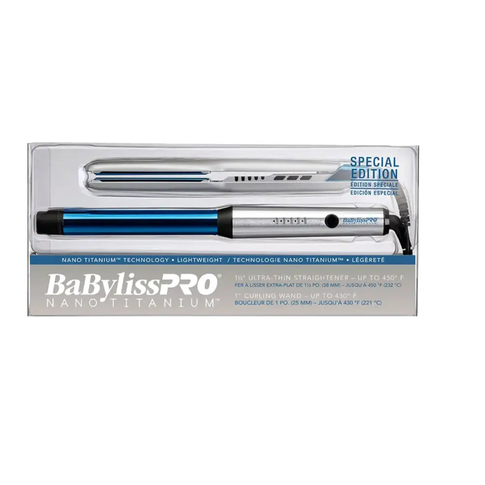 Kit BabylissPro Plancha y ondulador 2un - siemprecompra