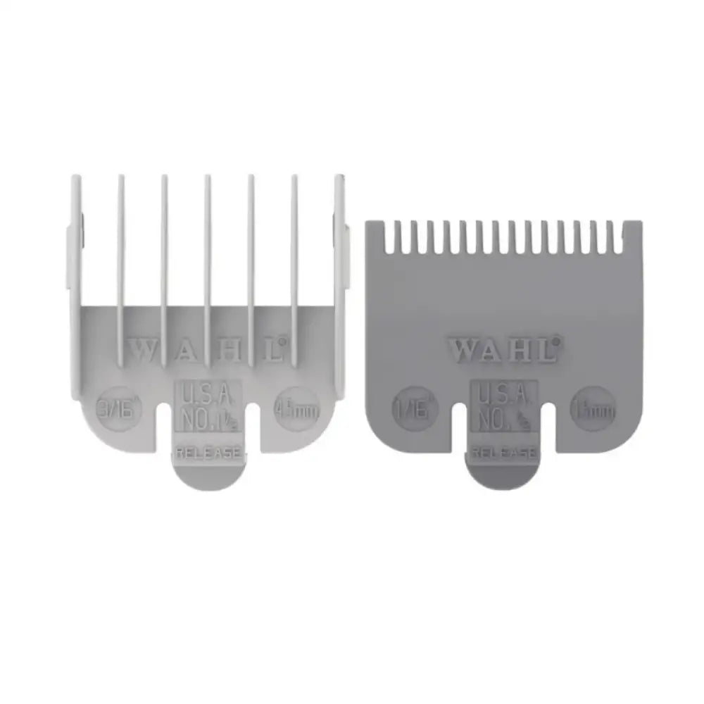 KIT PEINES GUIA ALZAS WAHL 0,5 (1,5 MM) + 1,5 (4,5 MM) CORTE 3070 - Belleza y Cuidado Personal / Artículos de Belleza