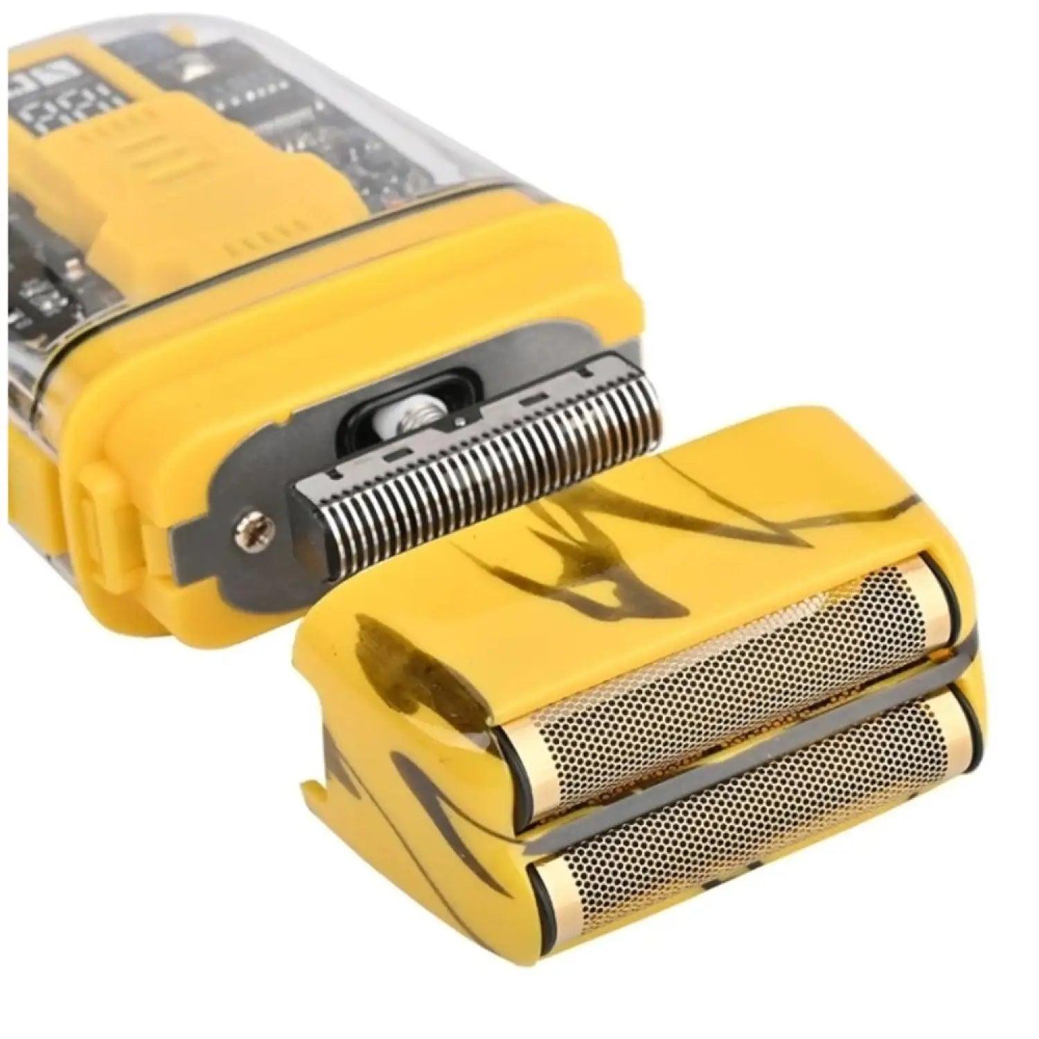 Máquina Afeitadora Cabello Profesional Wmark NG995 Amarillo - Afeitadoras