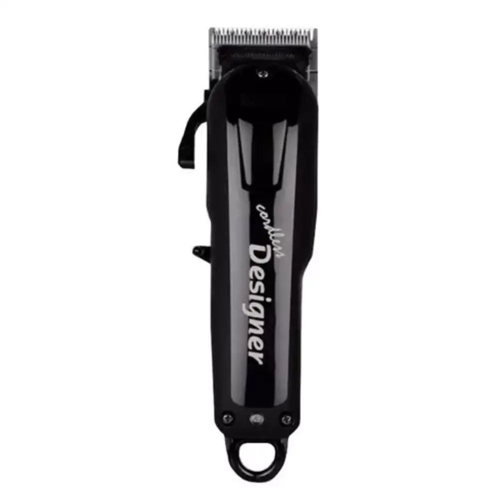 Maquina Cortapelo Wahl Designer Cordless negra con branding de Designer