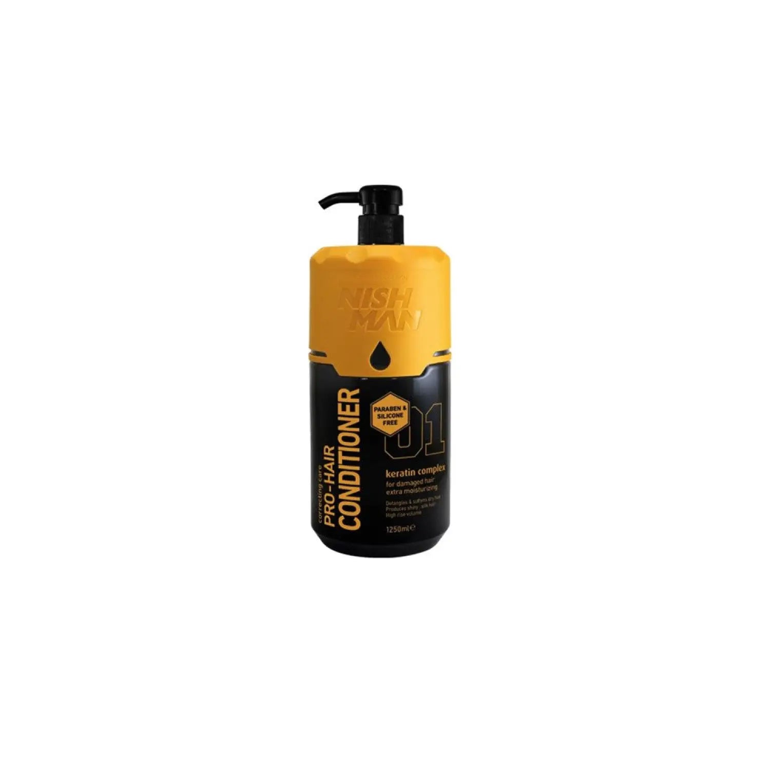 Nishman Acondicionador Para Cabello N°01 Keratin Complex 1250ML - Acondicionador