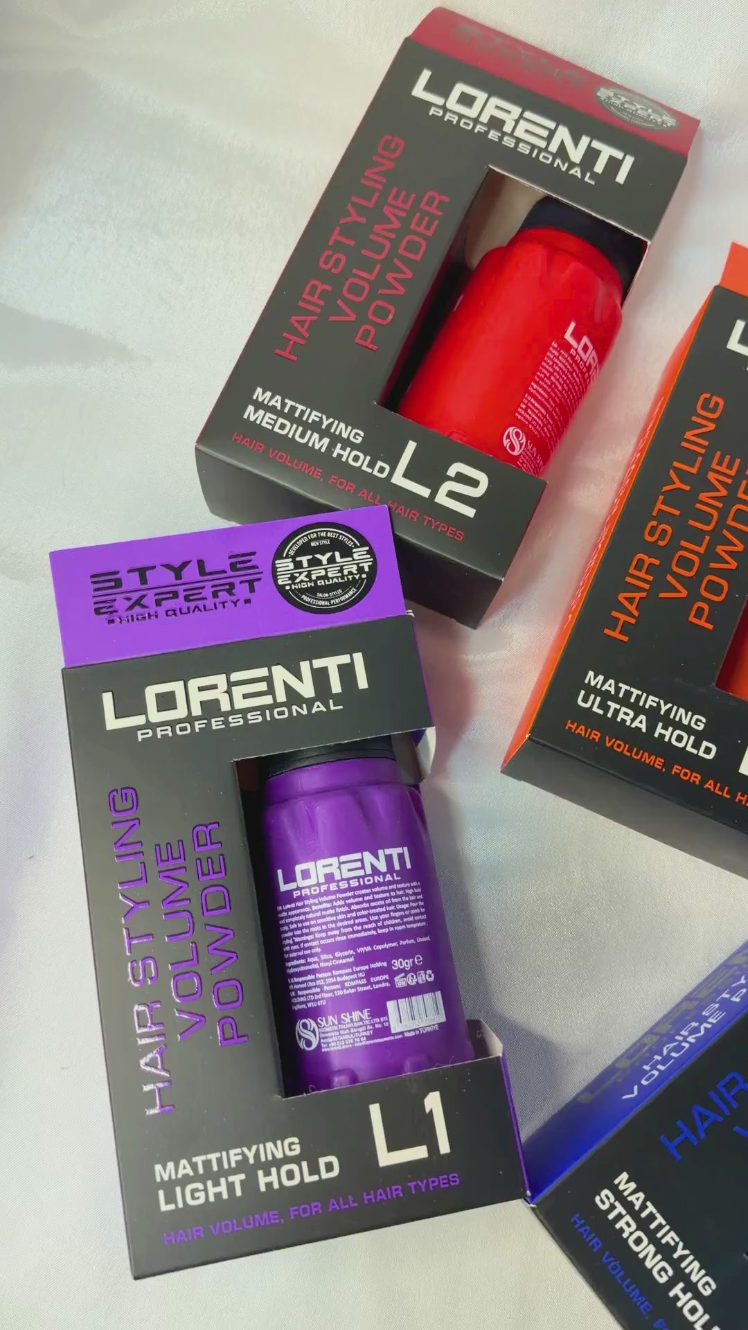 Cargar vídeo: Polvo Texturizador Lorenti Profesional L2 Fijación Media Matte 30ML