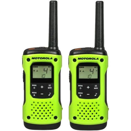 Radios Comunicadores Motorola T600 35 Millas Verde Neón