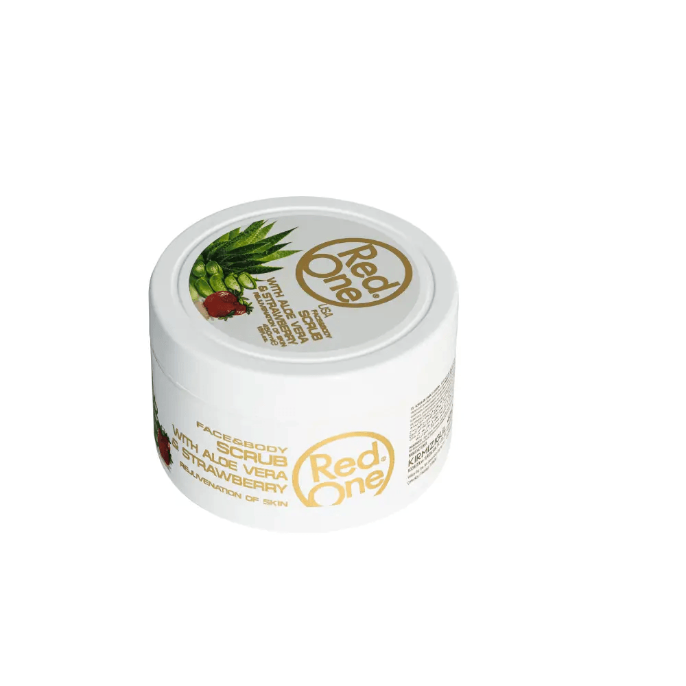 Exfoliantes Faciales - Red One Exfoliante Facial Hombre Barbería Scrub With Aloe V