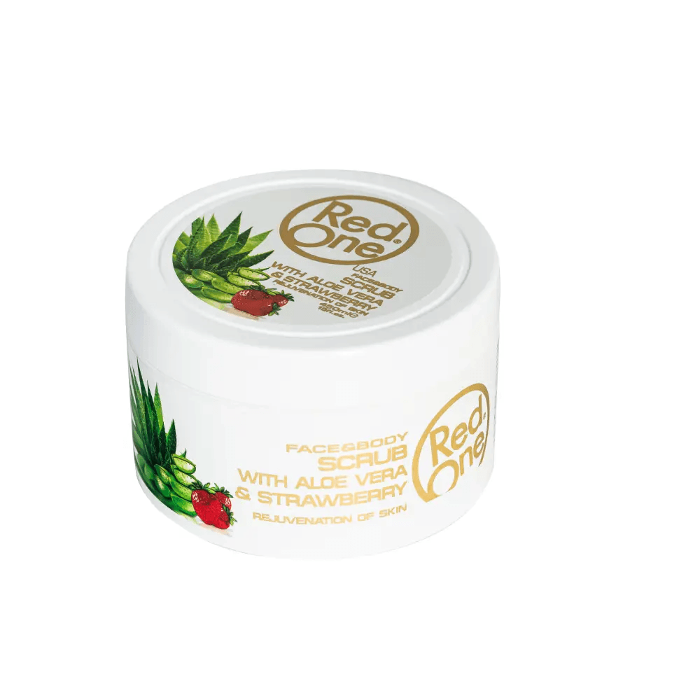 Exfoliantes Faciales - Red One Exfoliante Facial Hombre Barbería Scrub With Aloe V