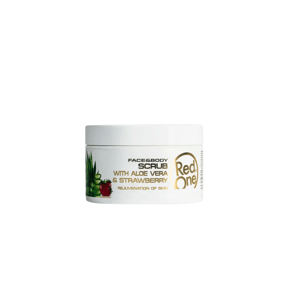 Exfoliantes Faciales - Red One Exfoliante Facial Hombre Barbería Scrub With Aloe V