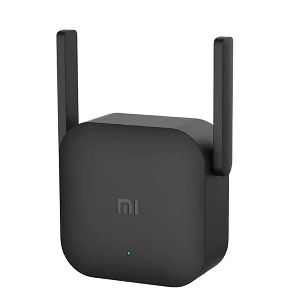 Amplificador de señal Wi-Fi Xiaomi negro con dos antenas para mejor cobertura