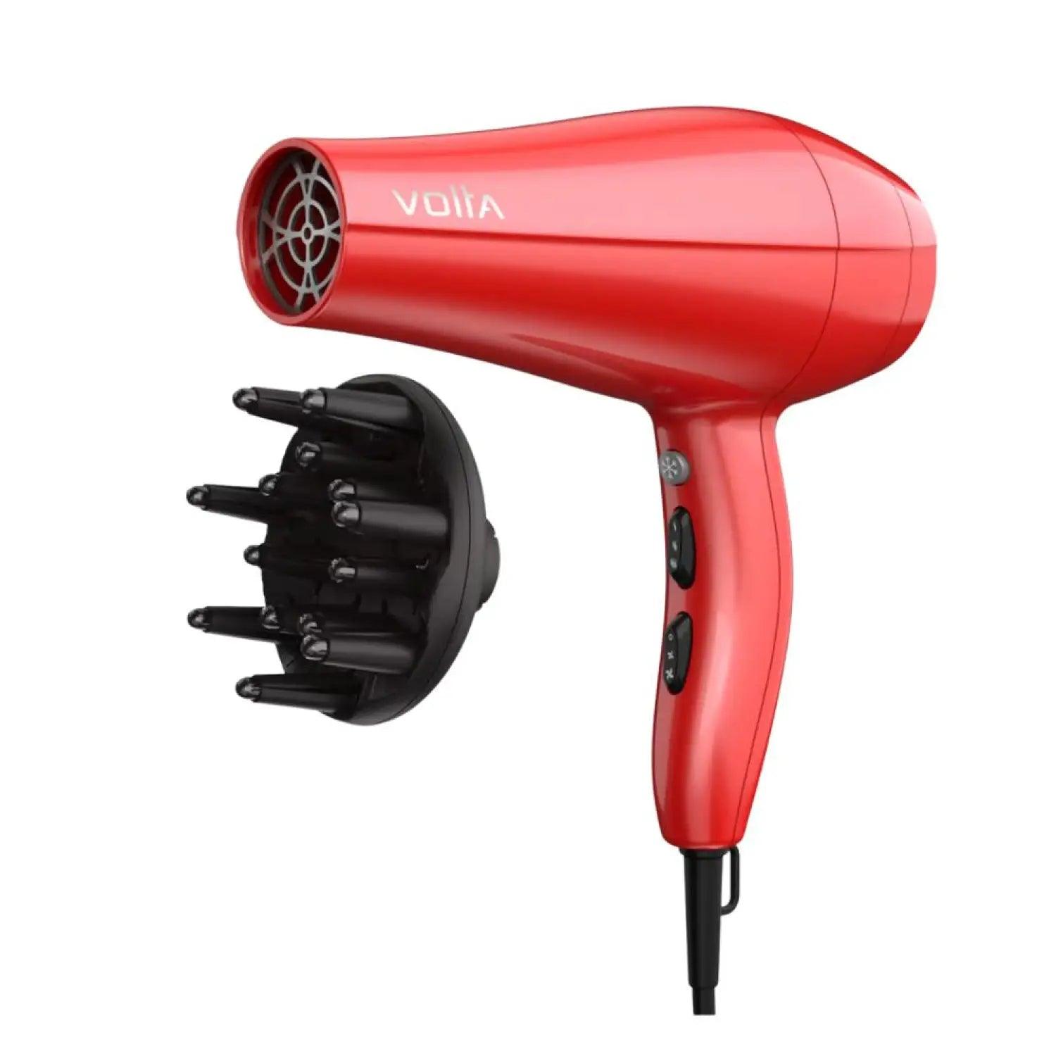 Secador De Pelo Ga.ma Italy Volta 2300w Color Rojo - Secadores