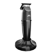 Cortadora JRL Onyx negra con base de carga, perfecta para tu estilo