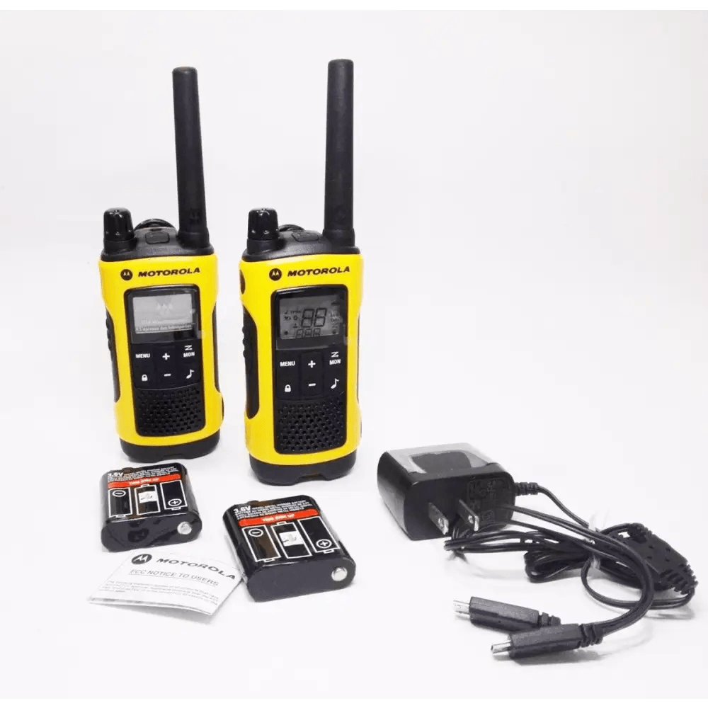 Walkie-talkies Motorola Talkabout T402 En Amarillo Y Negro