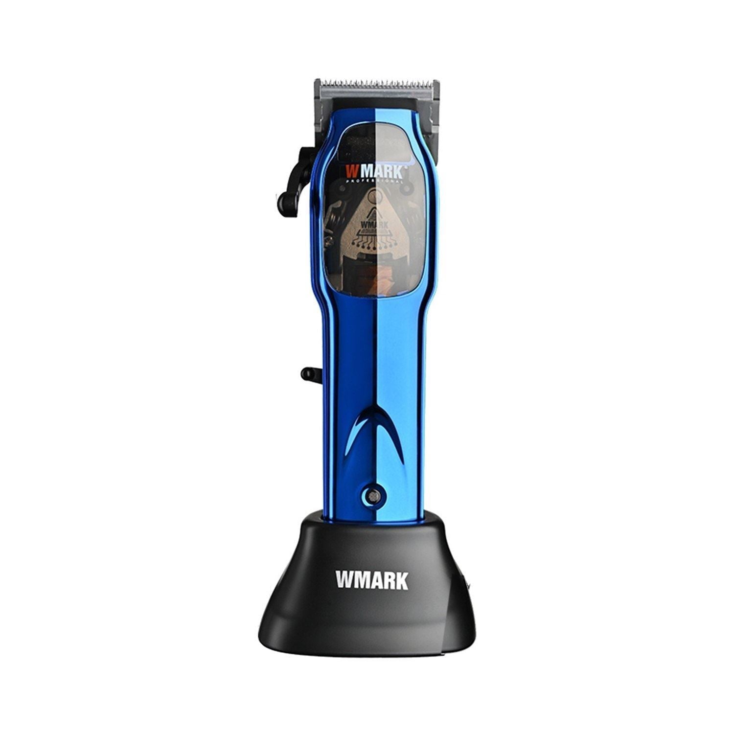 Wmark® Clipper NG-9003 Blue Cortadora Inalámbrico con Motor Magnético - Rasuradoras para Hombre