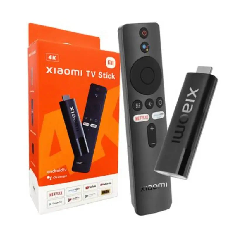 Xiaomi TV Stick 4K con control remoto Bluetooth y empaque retail colorido