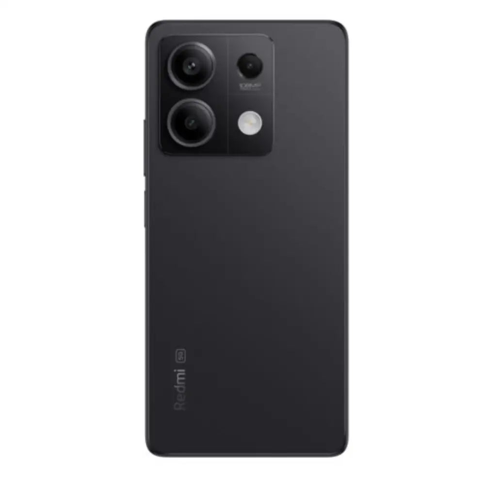 Smartphone negro Xiaomi Redmi Note 13 5G con triple cámara y 256GB/8GB liberado